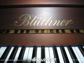 Bluthner Model C Upright Piano - Keyboard
